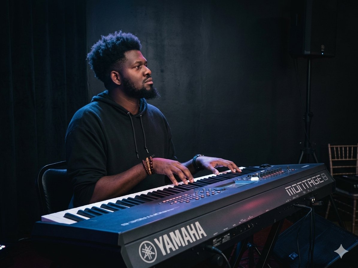 Goldenfingerz at the keys